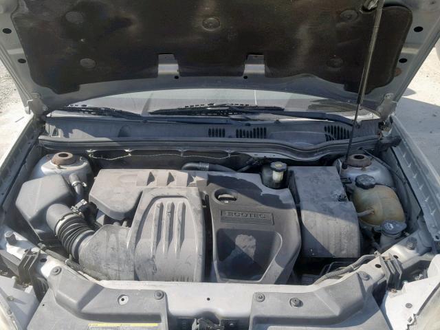 1G1AL58F187299754 - 2008 CHEVROLET COBALT LT SILVER photo 7