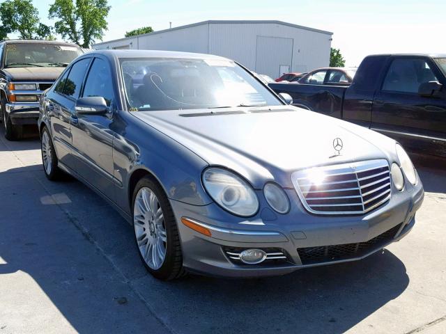 WDBUF56X18B225219 - 2008 MERCEDES-BENZ E 350 GRAY photo 1