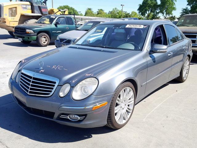 WDBUF56X18B225219 - 2008 MERCEDES-BENZ E 350 GRAY photo 2