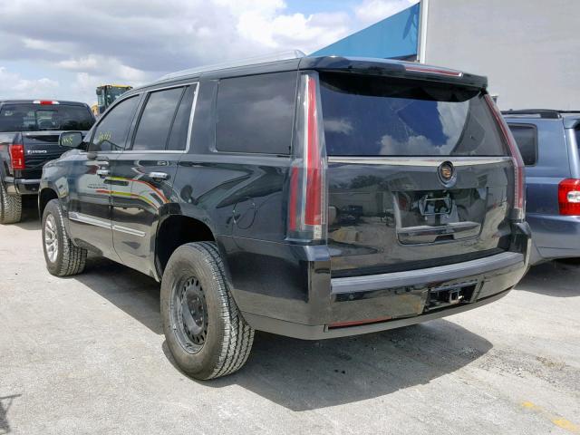 1GYS3BKJ8FR156867 - 2015 CADILLAC ESCALADE L BLACK photo 3