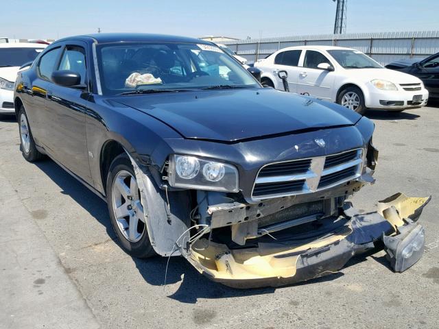 2B3KA33VX9H627295 - 2009 DODGE CHARGER SX BLACK photo 1