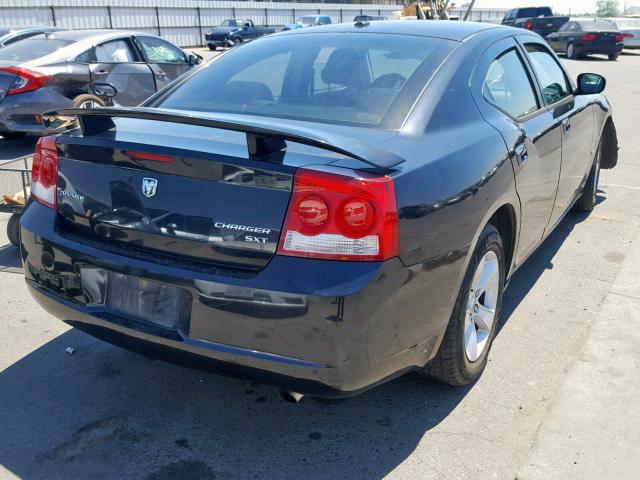 2B3KA33VX9H627295 - 2009 DODGE CHARGER SX BLACK photo 4