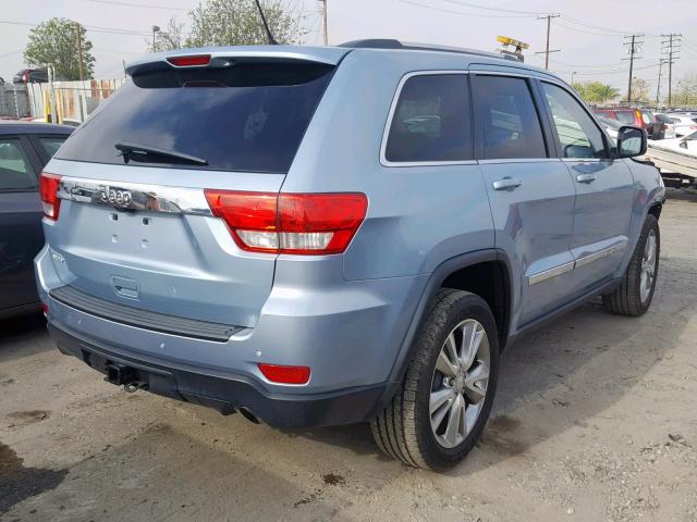 1C4RJEAG4CC354328 - 2012 JEEP GRAND CHER BLUE photo 4