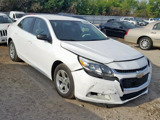 1G11B5SAXGF102844 - 2016 CHEVROLET MALIBU LIM WHITE photo 1