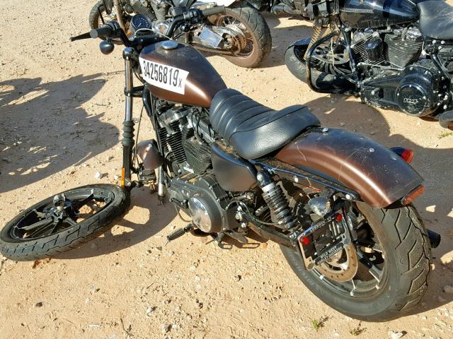 1HD4LE218KC420973 - 2019 HARLEY-DAVIDSON XL883 N BROWN photo 3