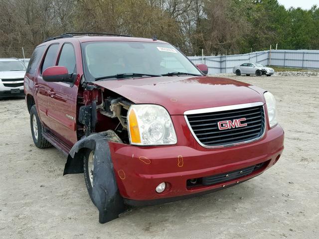 1GKFK13077J103043 - 2007 GMC YUKON RED photo 1