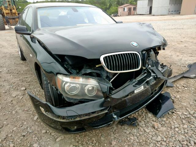 WBAHL835X6DT01602 - 2006 BMW 750 I BLACK photo 9