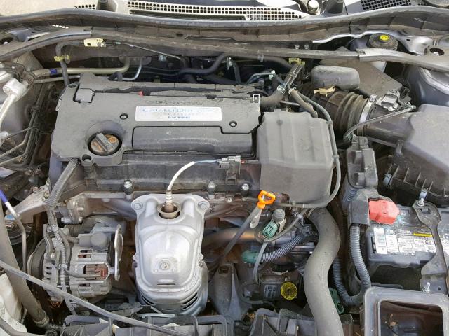 1HGCR2F82EA195498 - 2014 HONDA ACCORD EXL SILVER photo 7