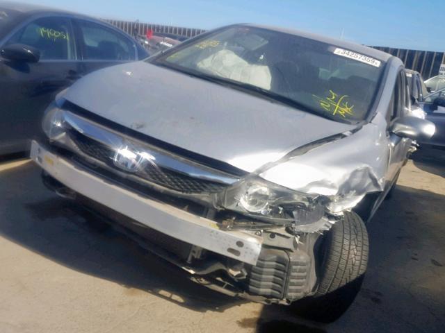 19XFA1F63AE010586 - 2010 HONDA CIVIC LX-S Gümüş foto 2