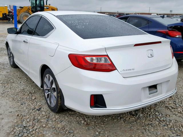 1HGCT1B37EA011307 - 2014 HONDA ACCORD LX- WHITE photo 3