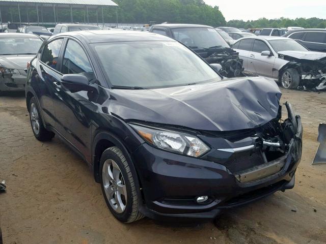 3CZRU5H5XGM718276 - 2016 HONDA HR-V EX GRAY photo 1