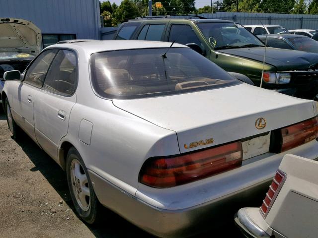 JT8GK13TXR0004296 - 1994 LEXUS ES 300 WHITE photo 3