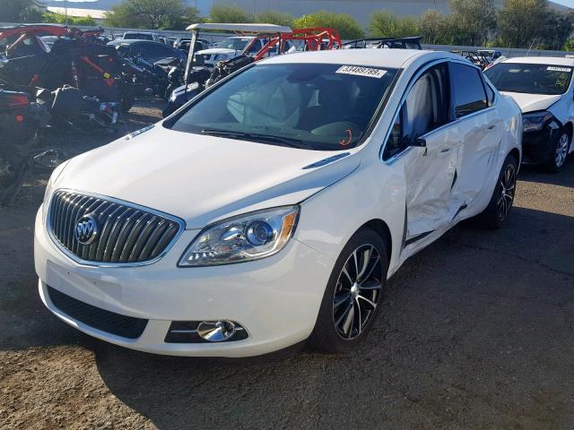 1G4PR5SK7H4102606 - 2017 BUICK VERANO SPO WHITE photo 2