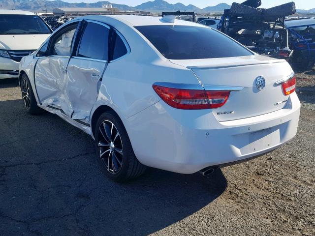 1G4PR5SK7H4102606 - 2017 BUICK VERANO SPO WHITE photo 3