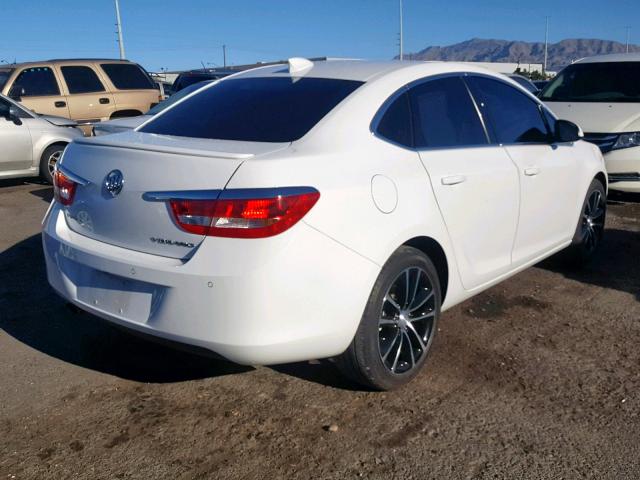 1G4PR5SK7H4102606 - 2017 BUICK VERANO SPO WHITE photo 4