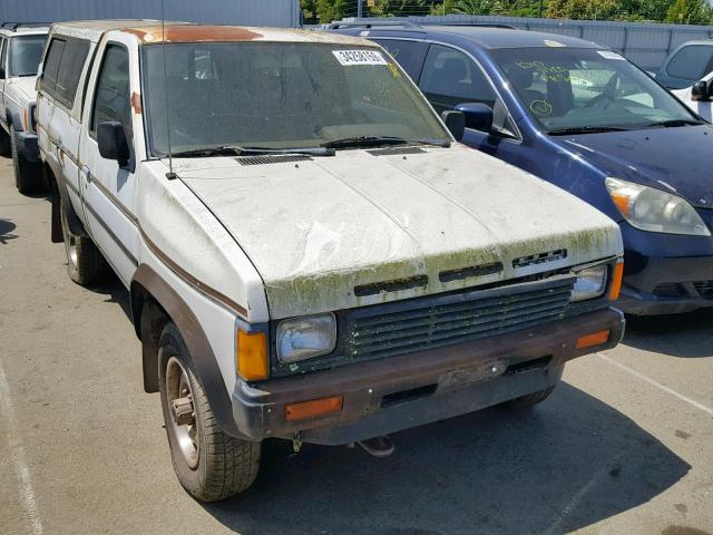 JN6ND11Y1GW002154 - 1986 NISSAN D21 SHORT WHITE photo 1