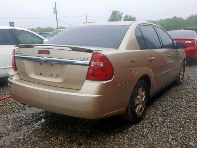 1G1ZT52835F227937 - 2005 CHEVROLET MALIBU LS BEIGE photo 4
