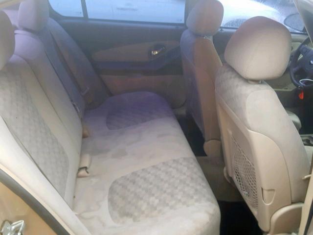 1G1ZT52835F227937 - 2005 CHEVROLET MALIBU LS BEIGE photo 6