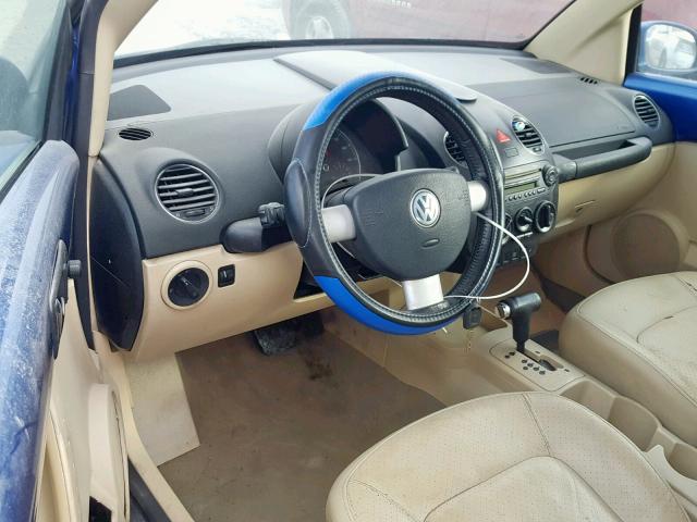 3VWSF31Y77M401496 - 2007 VOLKSWAGEN NEW BEETLE Blau Foto 9