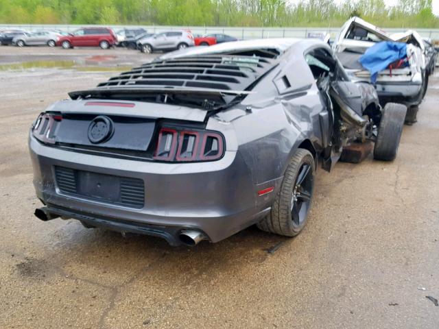 1ZVBP8CF1D5216299 - 2013 FORD MUSTANG GT CHARCOAL photo 4