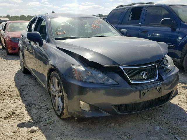 JTHBK262X65016563 - 2006 LEXUS IS 250 GRAY photo 1