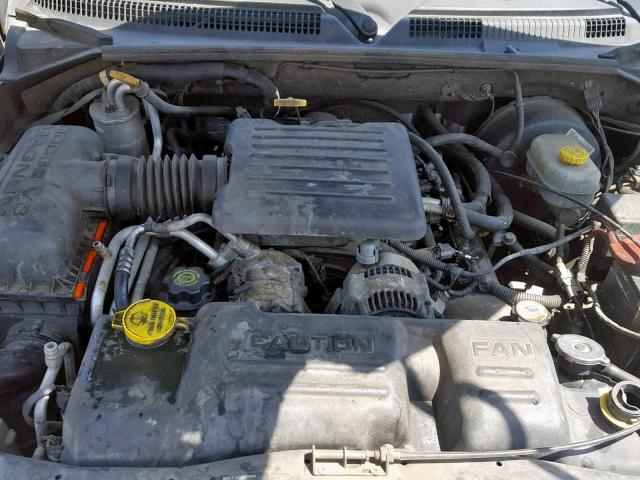 1B7HL38N42S531737 - 2002 DODGE DAKOTA QUA CHARCOAL photo 7