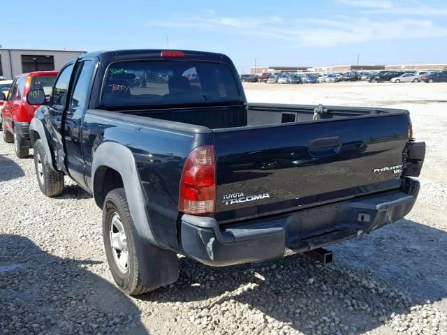 5TETU62N46Z257488 - 2006 TOYOTA TACOMA PRE BLACK photo 3