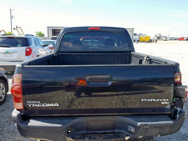 5TETU62N46Z257488 - 2006 TOYOTA TACOMA PRE BLACK photo 9