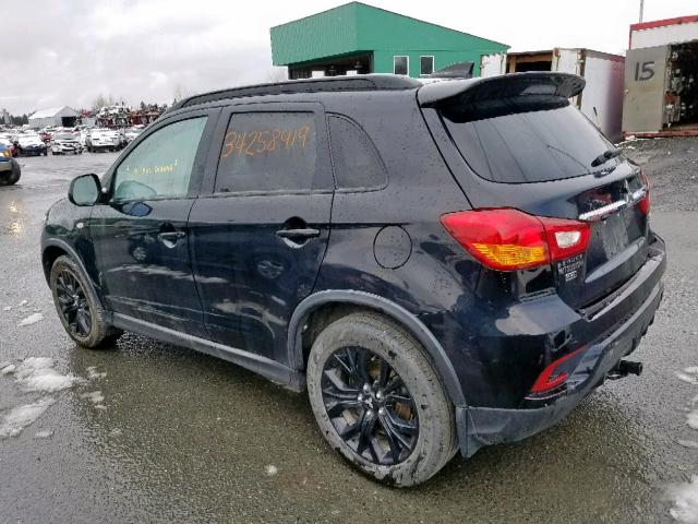 JA4AJ4AW0JZ604215 - 2018 MITSUBISHI RVR SE LIM BLACK photo 3