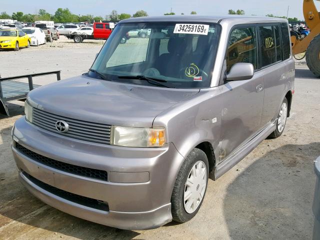 JTLKT324754021689 - 2005 TOYOTA SCION XB 灰色 照片 2