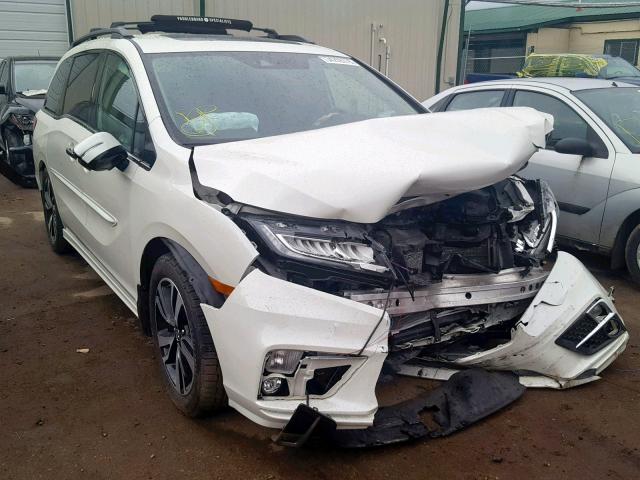 5FNRL6H99JB042609 - 2018 HONDA ODYSSEY EL WHITE photo 1