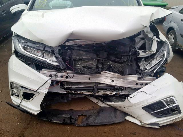 5FNRL6H99JB042609 - 2018 HONDA ODYSSEY EL WHITE photo 9