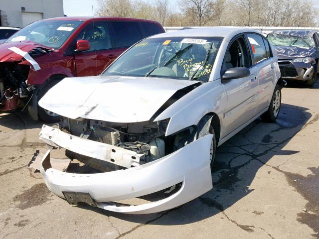 1G8AJ52F64Z103547 - 2004 SATURN ION LEVEL SILVER photo 2