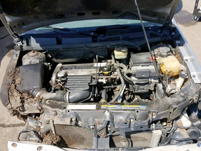 1G8AJ52F64Z103547 - 2004 SATURN ION LEVEL SILVER photo 7