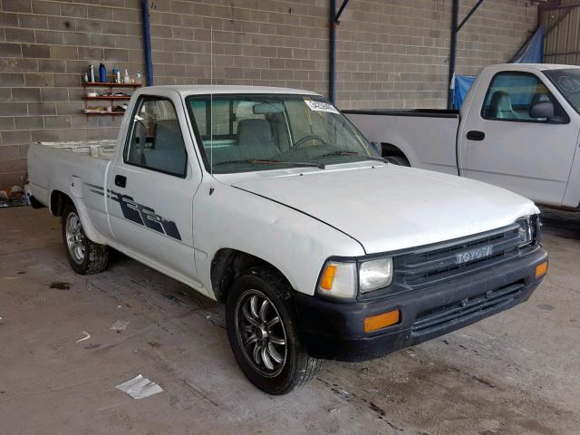 JT4RN81A7M0083771 - 1991 TOYOTA PICKUP 1/2 WHITE photo 1