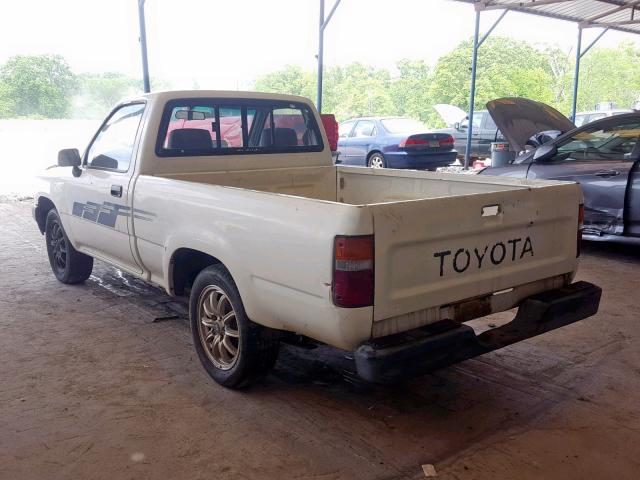 JT4RN81A7M0083771 - 1991 TOYOTA PICKUP 1/2 WHITE photo 3