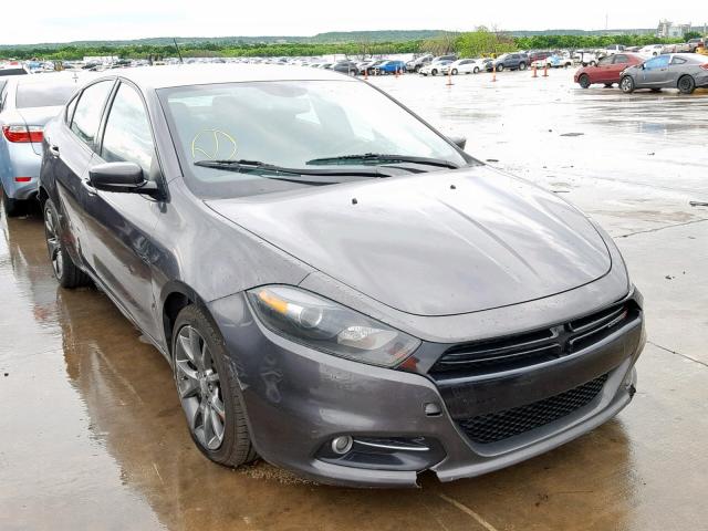 1C3CDFBB5ED913621 - 2014 DODGE DART SXT GRAY photo 1