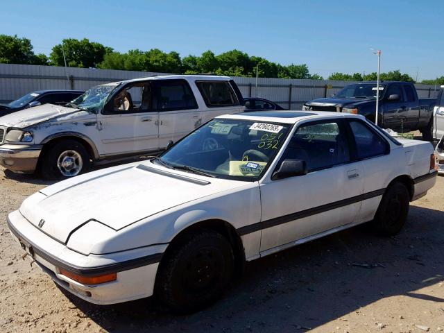 JHMBA4237KC051032 - 1989 HONDA PRELUDE 2. WHITE photo 2