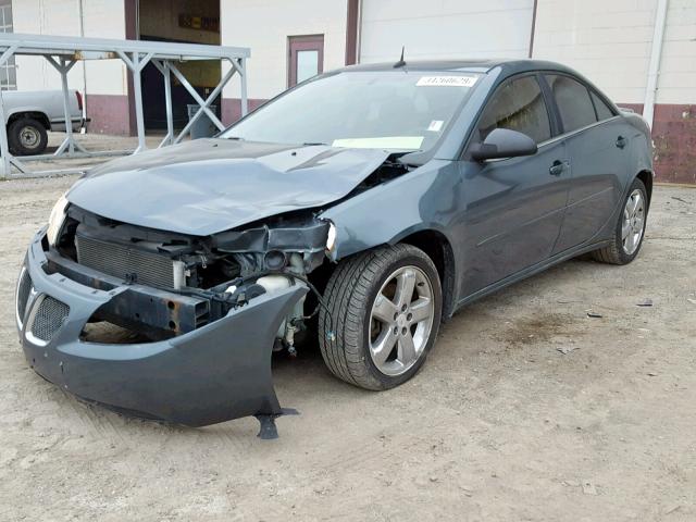 1G2ZH528254143424 - 2005 PONTIAC G6 GT BLUE photo 2