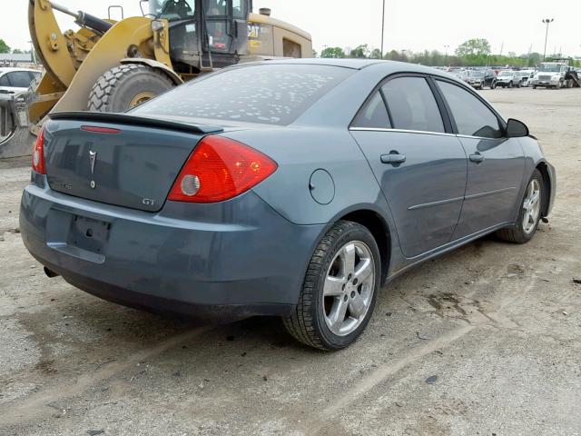 1G2ZH528254143424 - 2005 PONTIAC G6 GT BLUE photo 4