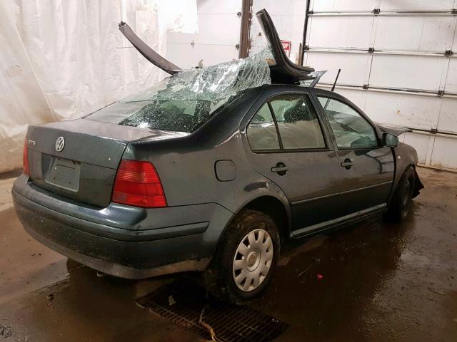 3VWRK69M43M030045 - 2003 VOLKSWAGEN JETTA GL GREEN photo 4