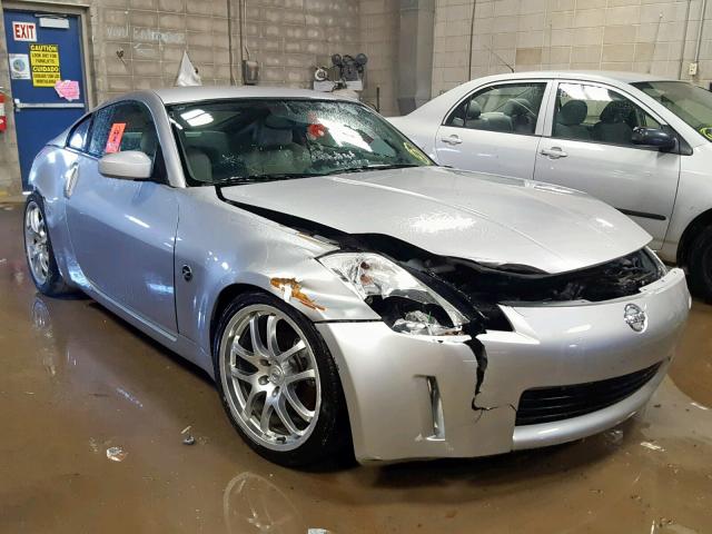 JN1AZ34D73T108422 - 2003 NISSAN 350Z COUPE SILVER photo 1