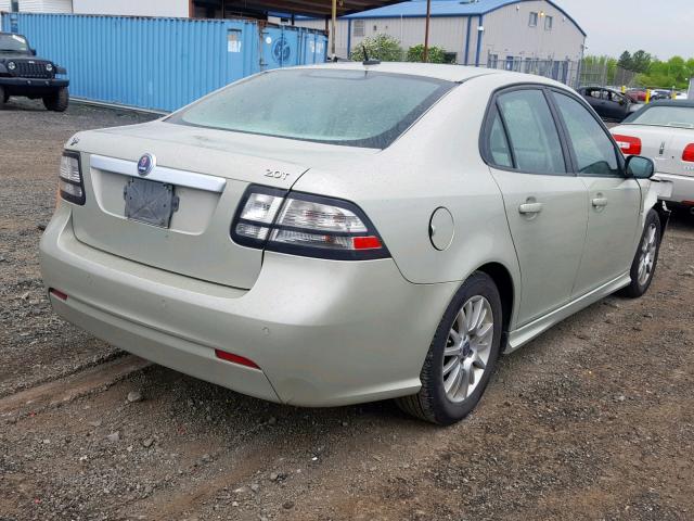 YS3FB49Y181015402 - 2008 SAAB 9-3 2.0T TAN photo 4