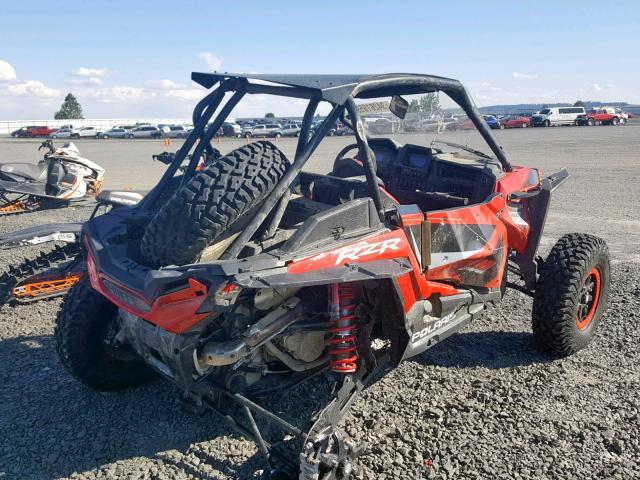 3NSVEL922JF406571 - 2018 POLARIS RZR XP TUR RED photo 4