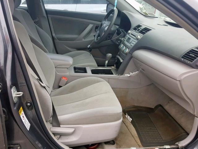 4T1BE46K77U666443 - 2007 TOYOTA CAMRY NEW GRAY photo 5