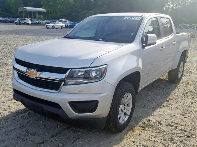 1GCGTCEN3K1104927 - 2019 CHEVROLET COLORADO L SILVER photo 2