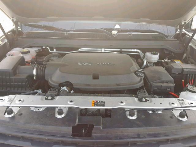 1GCGTCEN3K1104927 - 2019 CHEVROLET COLORADO L SILVER photo 7