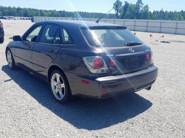 JTHED192430074125 - 2003 LEXUS IS 300 SPO GRAY photo 3