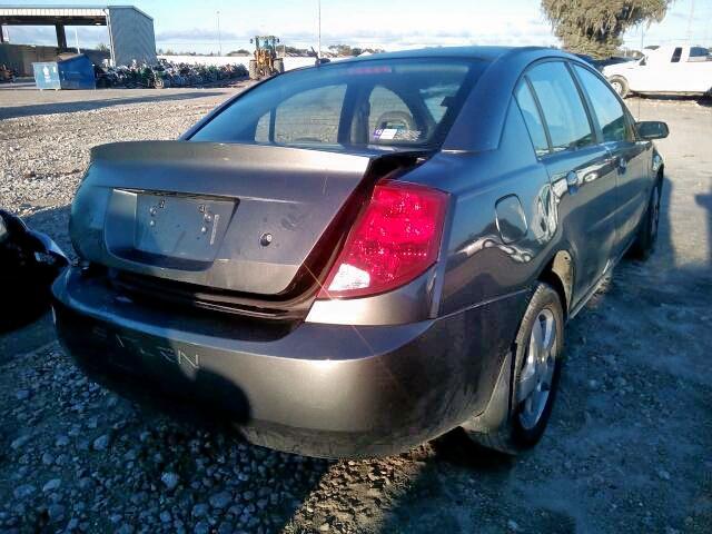 1G8AJ58F46Z183442 - 2006 SATURN ION LEVEL GRAY photo 4