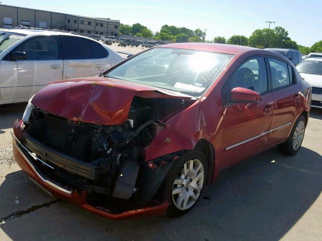 3N1AB6AP9CL682786 - 2012 NISSAN SENTRA 2.0 RED photo 2